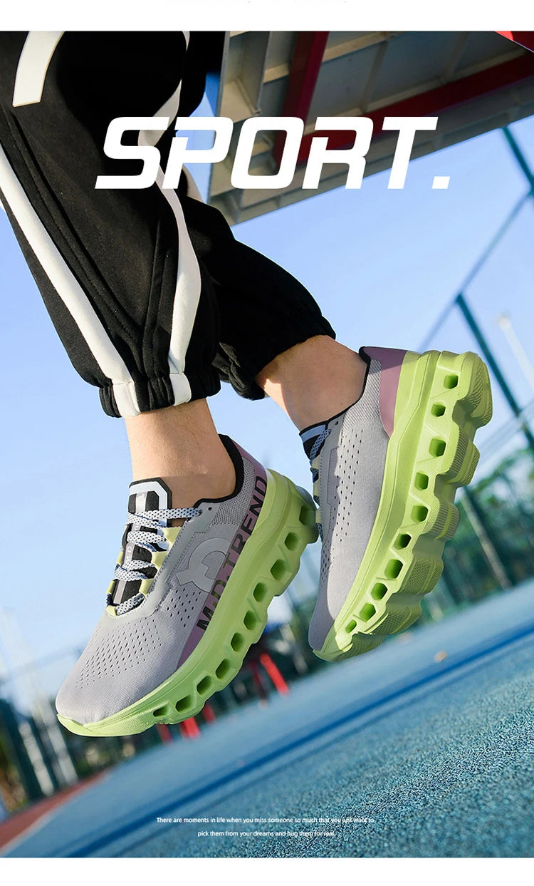 Men's Cushioning Running Shoes Lightweight Athletic Casual