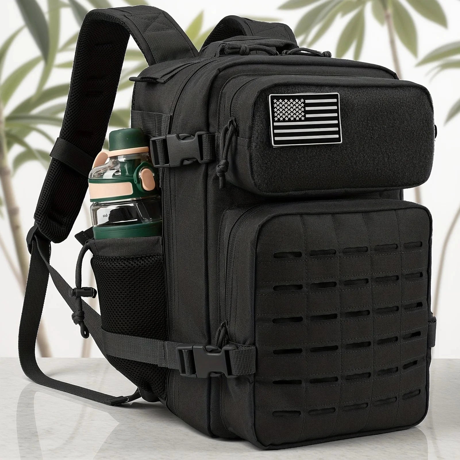 25L Tactical Backpack Outdoor Bag Fitness Backpack MOLLE GlowCart