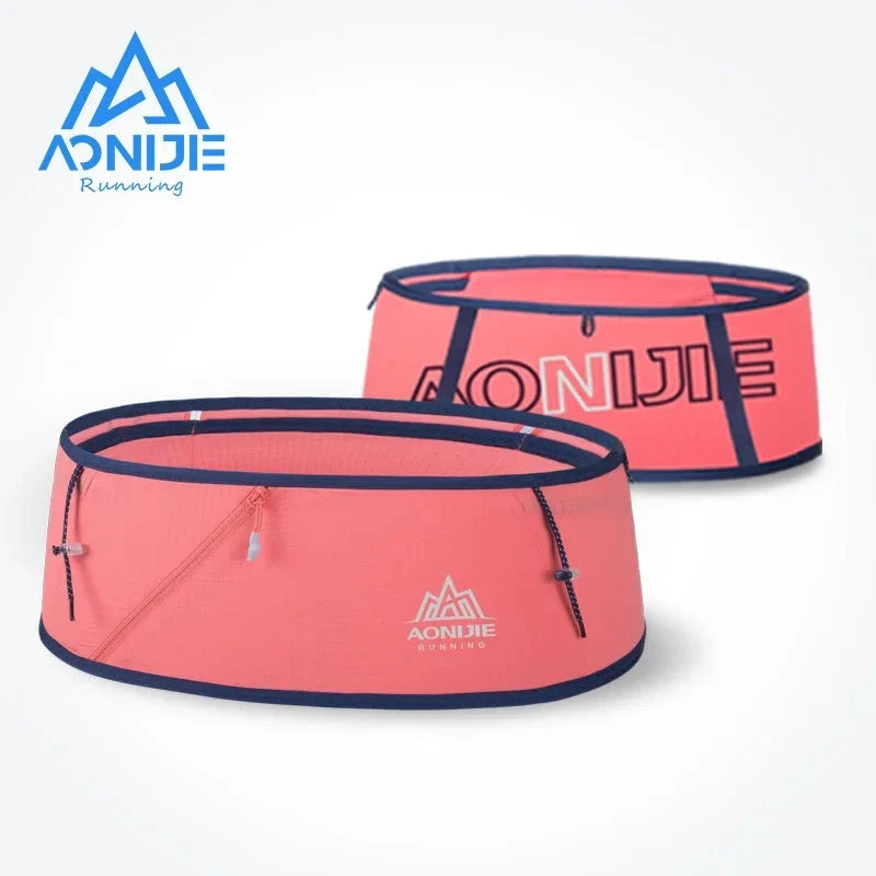 AONIJIE W8101 Hydration Running Belt Waist Pack Travel Money Bag Trail Marathon Gym Workout Fitness Mobile Phone Holder GlowCart