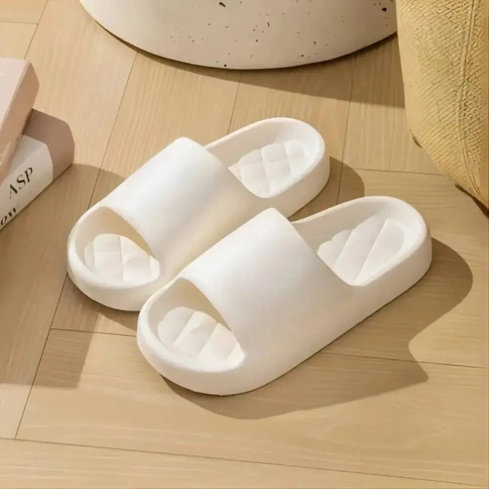 Household Indoor Bathroom Bath Couple EVA Slippers Home GlowCart
