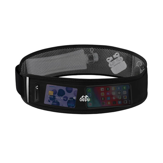 Running Belt Waist Bag with Water Bottle 330ml Women Sports Fanny Pack Men Phone Pouch Jogging Gym Bags Hydration Run GlowCart