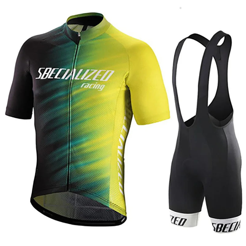 2025 Pro Team Cycling Jersey Set Cycling Clothing Summer Road Bike Shirts Suit Bicycle Bib Shorts MTB Ropa Ciclismo Maillot GlowCart