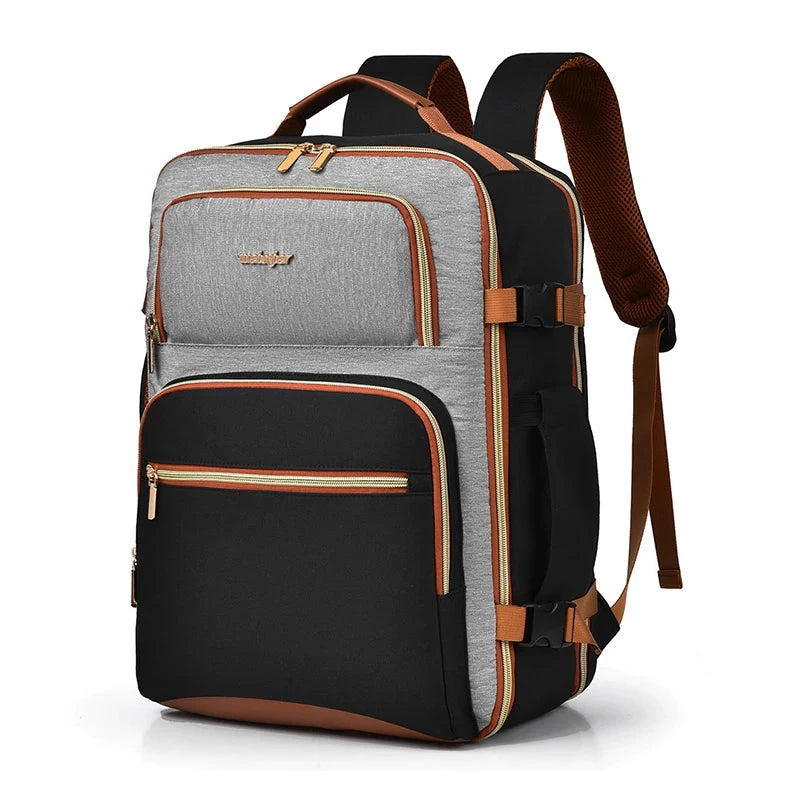 Travel Airplane Backpack Business Laptop 180° Flip-Open GlowCart