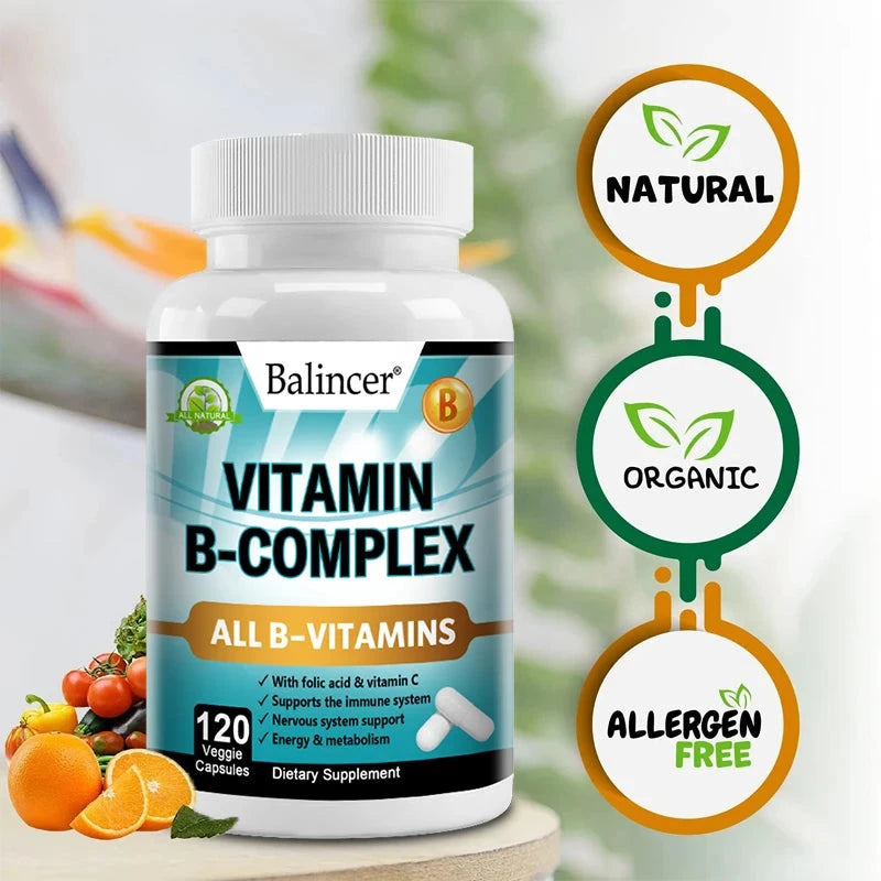 Balincer Vitamin B Complex Supplement - Heart Health, GlowCart