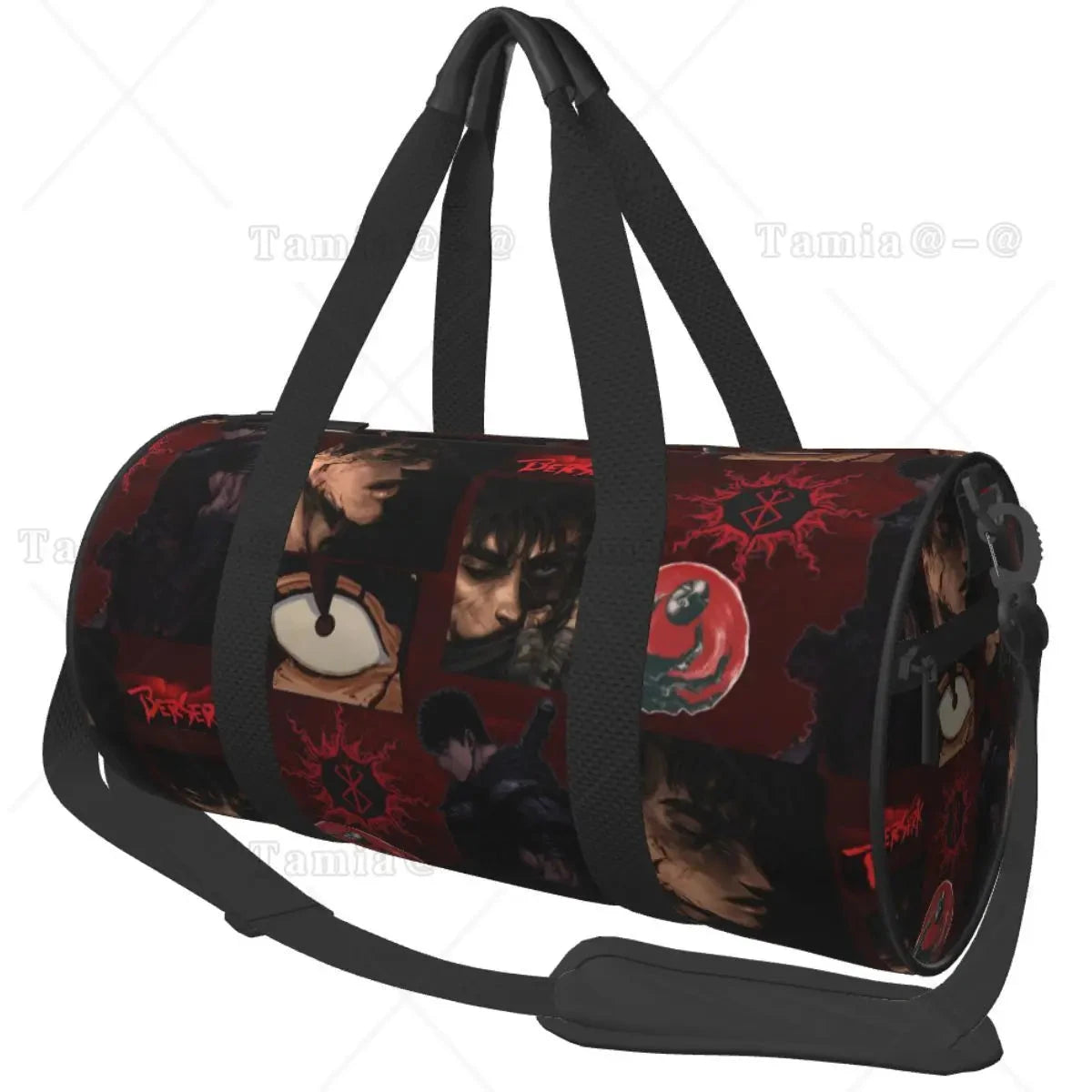 Japan Anime Bereserk Sports Gym Bag with Pocket Waterproof GlowCart