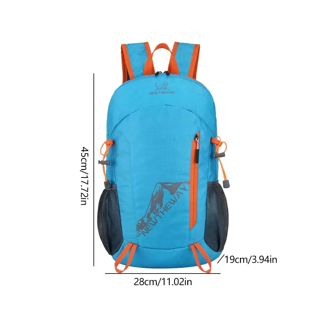 20L Portable Foldable Backpack Folding Mountaineering Bag GlowCart