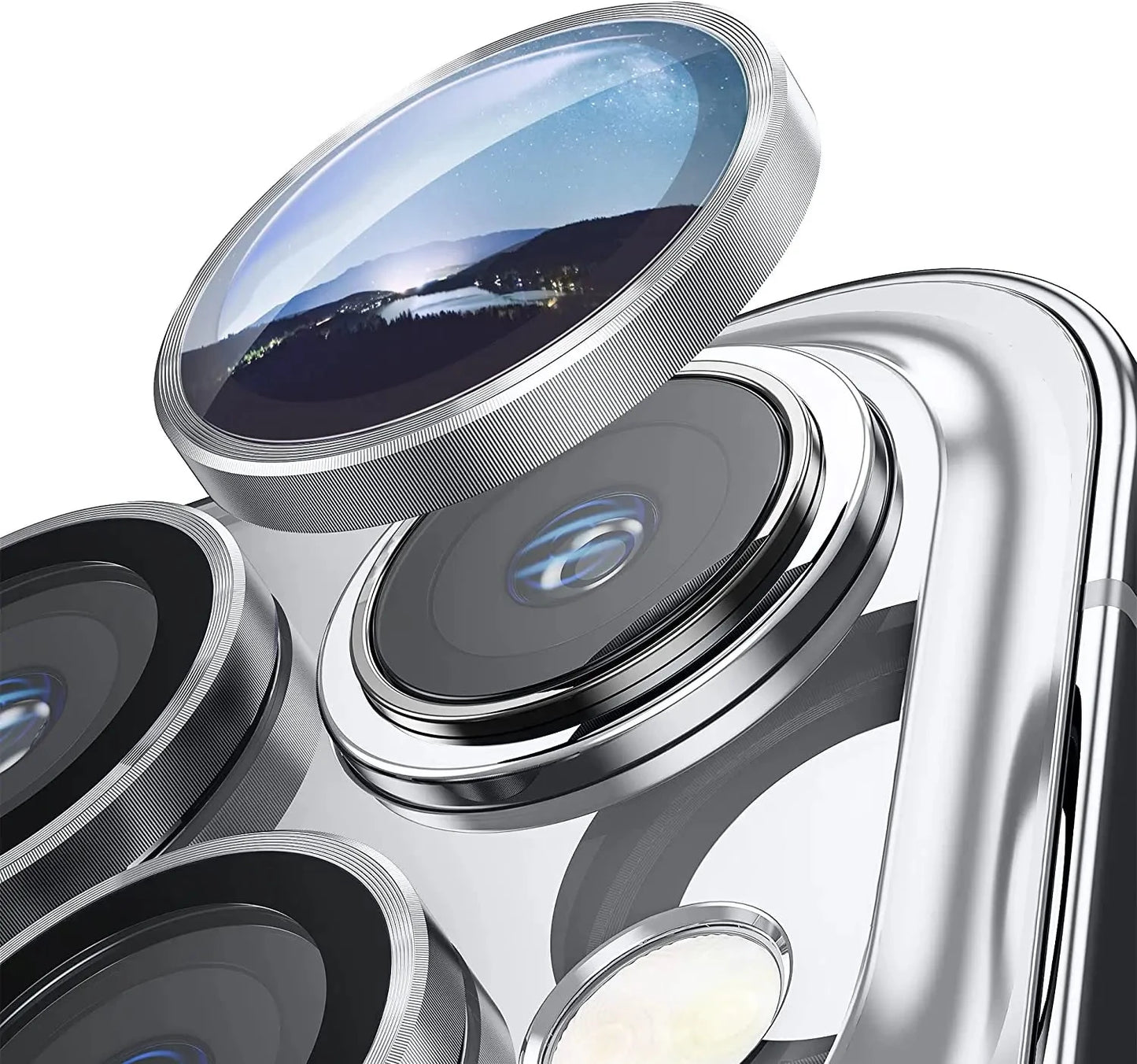 Glitter Diamond Camera Lens Protector Cover for iPhone 16 E GlowCart