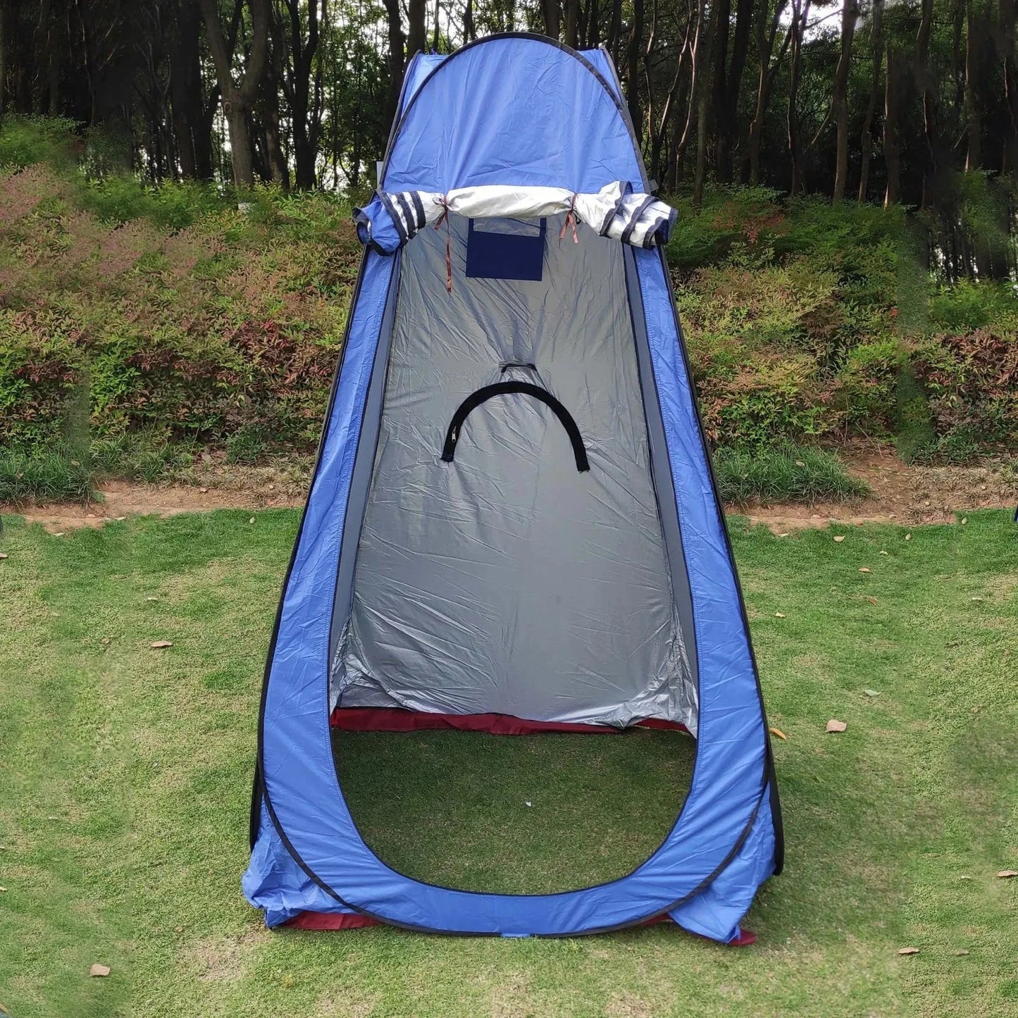 Outdoor Portable Bath Tent Temporary Mobile Toilet Tent GlowCart