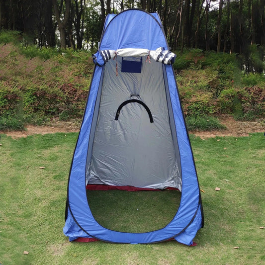 Outdoor Portable Bath Tent Temporary Mobile Toilet Tent GlowCart