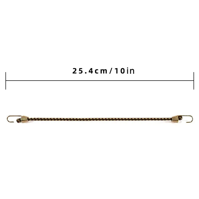 10PCS Luggage Strap Elastic Strap Fixed Elastic Cord Socket GlowCart