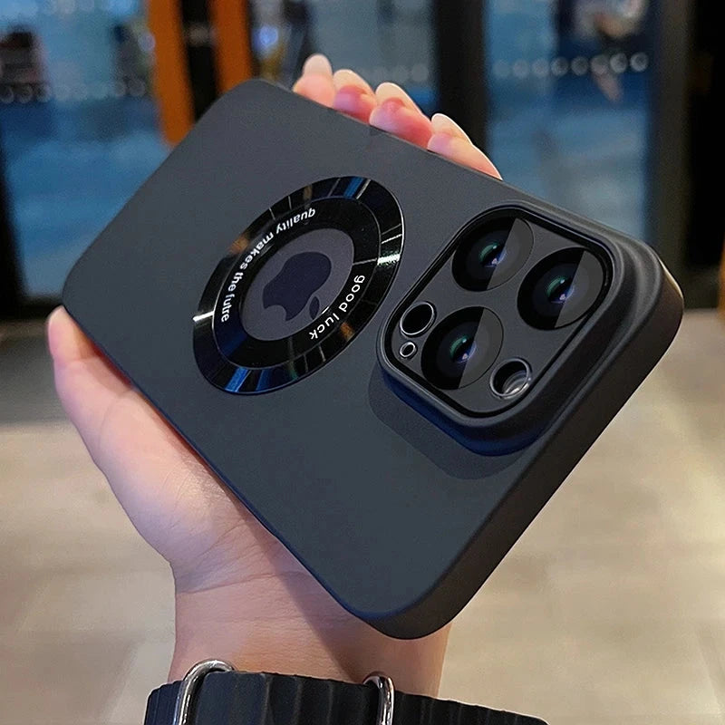 Luxury Magsafe Wireless Charge Phone Case For iPhone 15 16 GlowCart