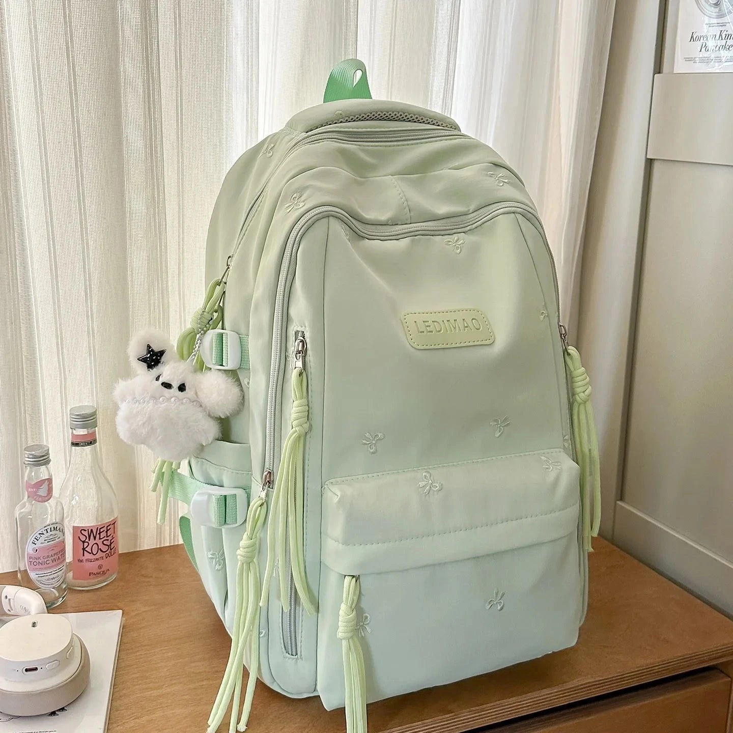 Girls' lightweight schoolbag for primary and junior school GlowCart