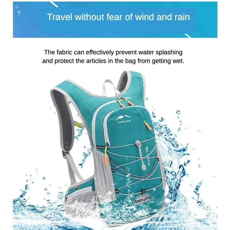 Outdoor Mountaineering Bag 20L Large Capacity Backpack GlowCart