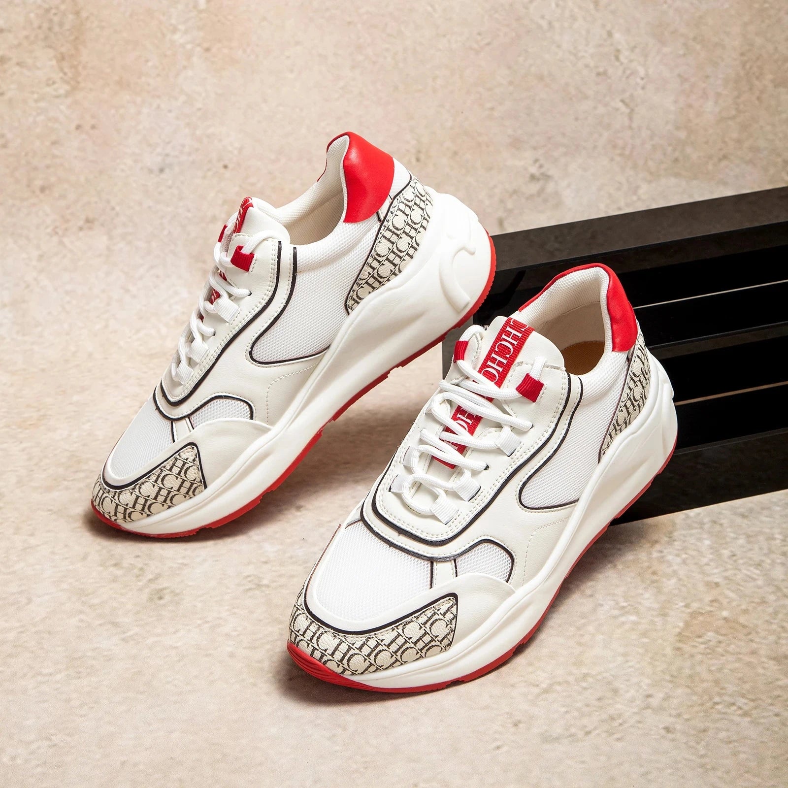 CHCH Women's Vulcanized Shoes 2025 New Comfortable Mesh GlowCart