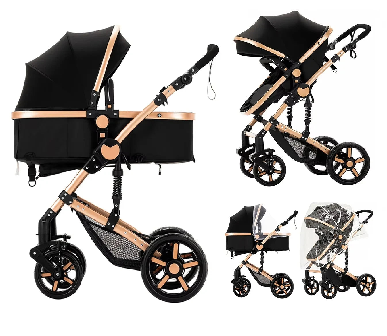 Lightweight Baby Stroller baby stroller 2 in 1 Stroller for baby car Comfort Baby Stroller 2 in 1 for newborn baby Free Shipping GlowCart