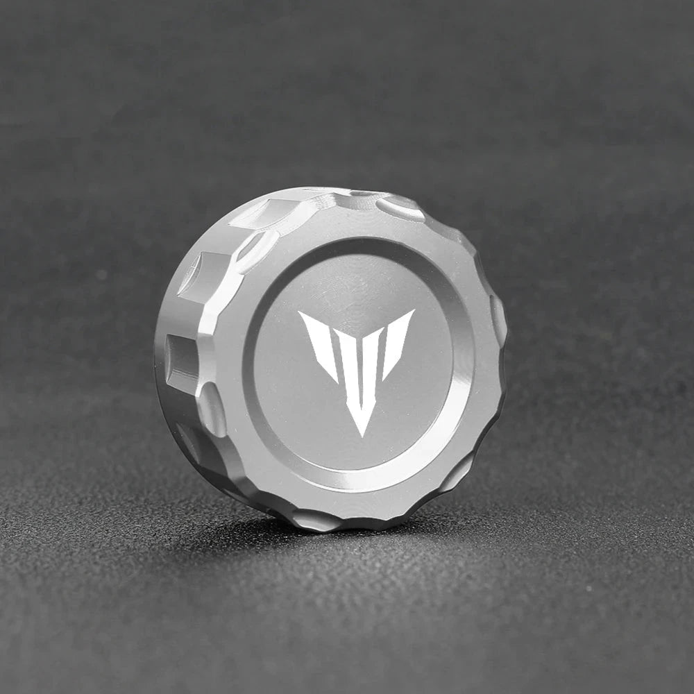 Motorcycle Rear Brake Fluid Reservoir Cap Oil Cup for Yamaha MT07 FZ07 MT 07 MT03 MT25 MT09 FZ09 MT 09 MT10 MT-10 MT01 MT-01 03 GlowCart