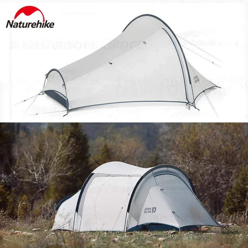 Naturehike Camping Tunnel Tent One Room-one Living Room 1-2 GlowCart