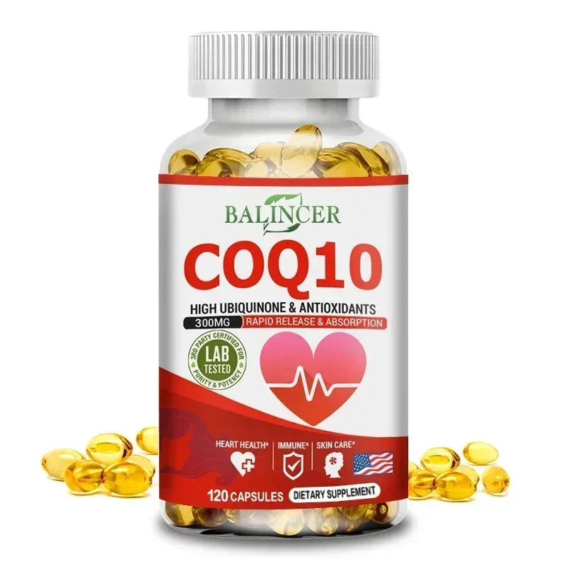 Coenzyme Q-10 - Natural Antioxidant for Cardiovascular GlowCart