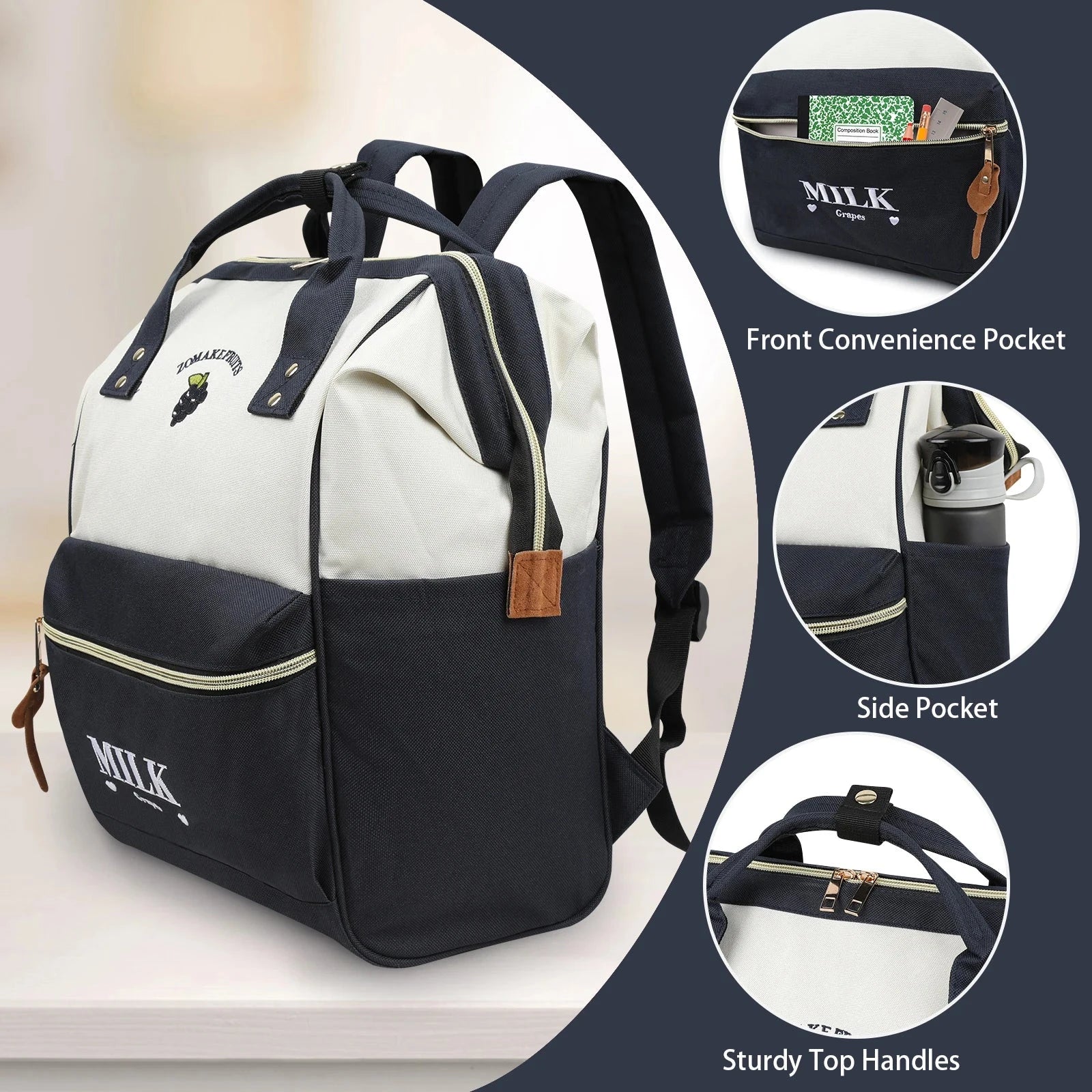 30L Packable Backpack School Large College Backpack Travel GlowCart