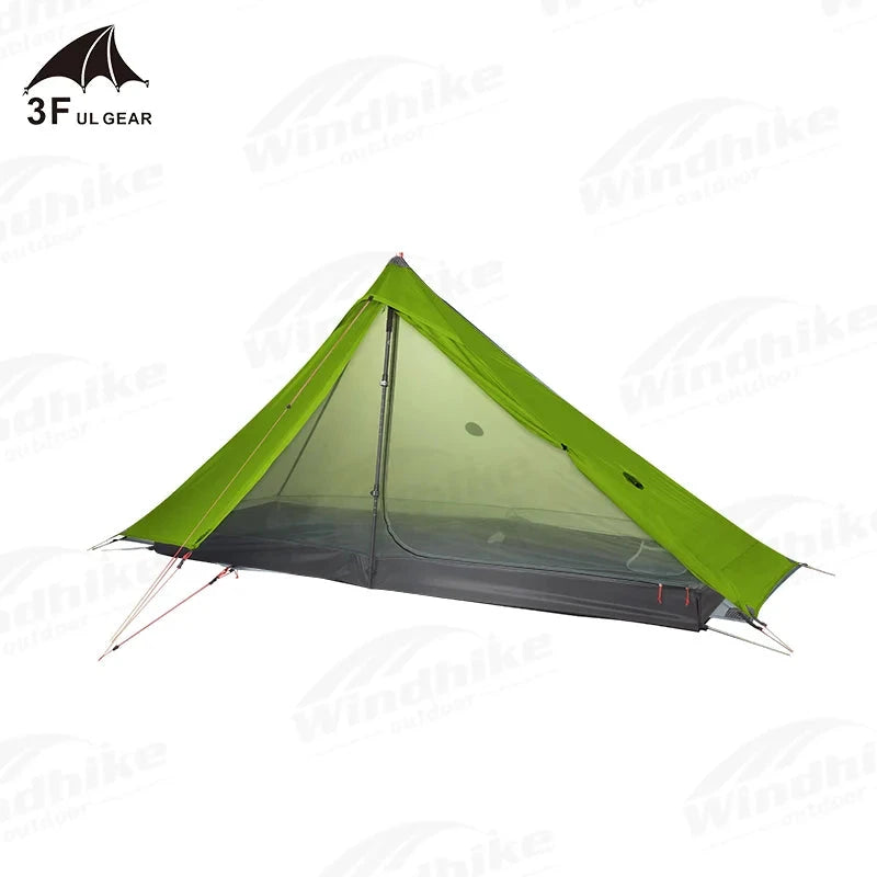 3F UL GEAR LanShan1 Pro Camping Tent 20D Double Layer GlowCart