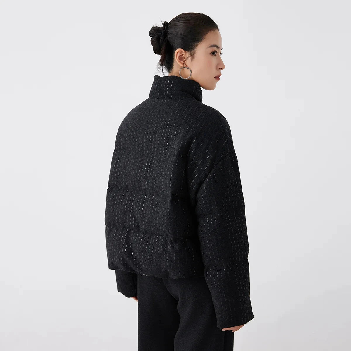 K2739W High Quality Luxury Women's Clothing 90% White Goose GlowCart