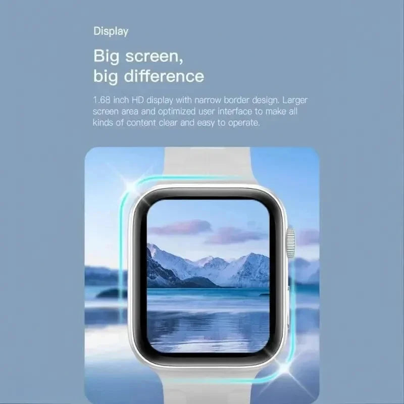 2025 New Smartwatch For Men Android IOS Phone 1.73" Screen GlowCart