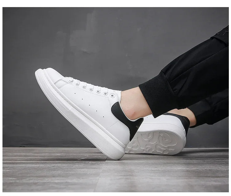 2025 Men Causal Shoes Pring Brand Spring Designer Wedges White Sneakers Platform Tenis Feminino Trainers Female Walking GlowCart