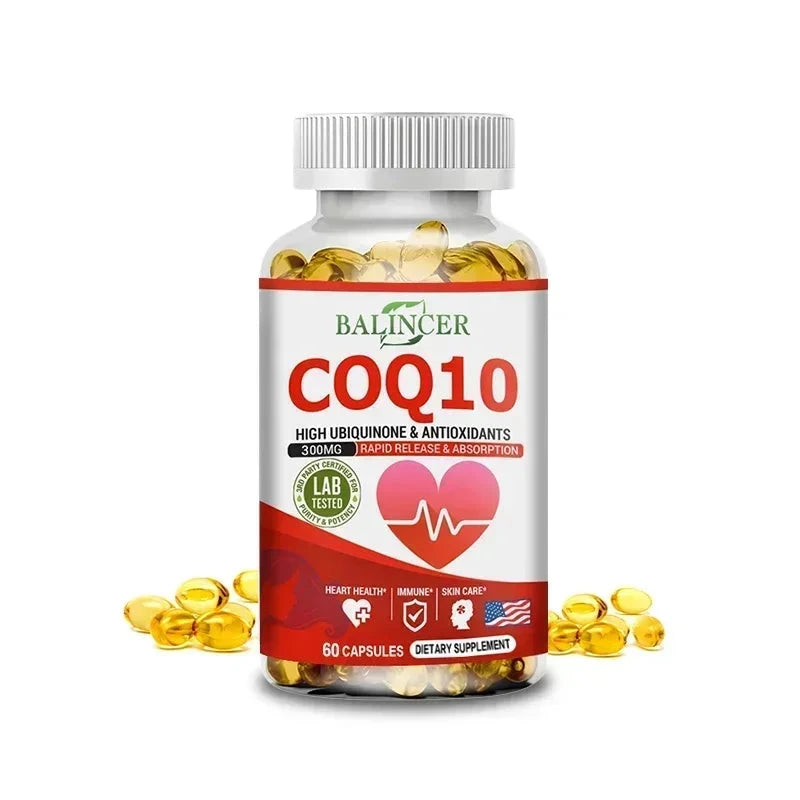 Coenzyme Q-10 - Natural Antioxidant for Cardiovascular GlowCart