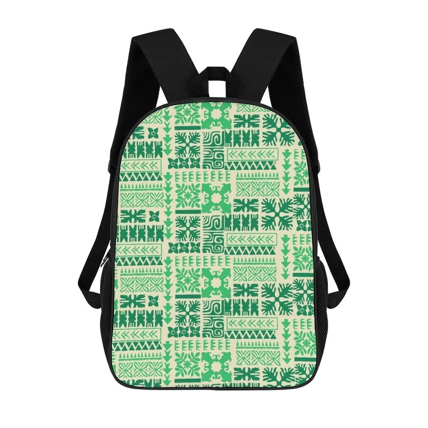 Artistic Polynesian Backpack Teens Adults School Laptop GlowCart