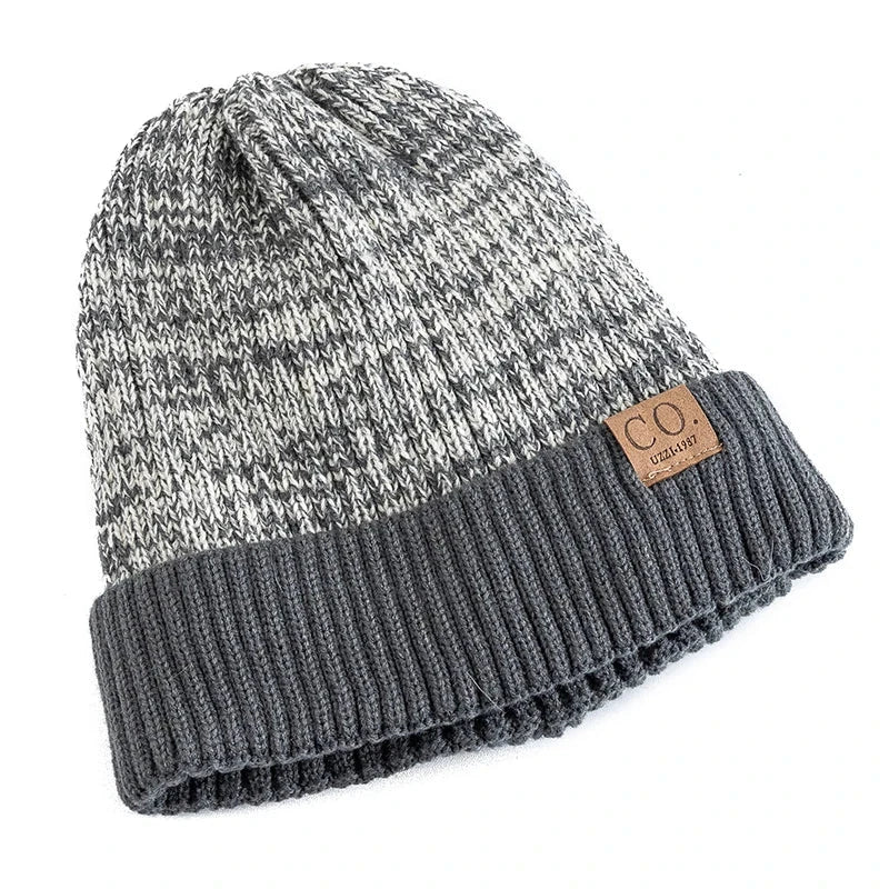 New Unisex Two-Tone Winter Hats Add Fur Lined Men And Women GlowCart