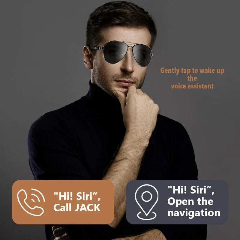 New wireless bluetooth glasses smart sunglasses headset GlowCart