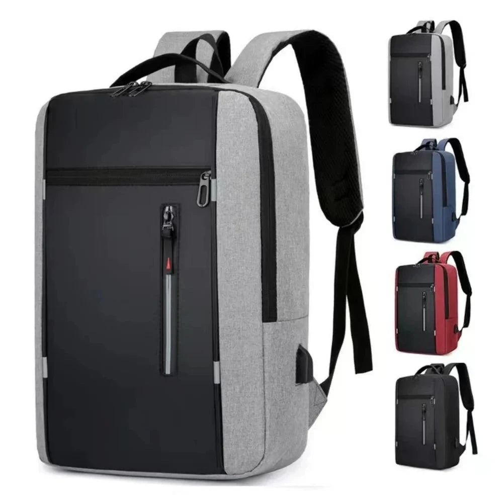 Waterproof Business Backpack Men USB School Backpacks 15.6 GlowCart