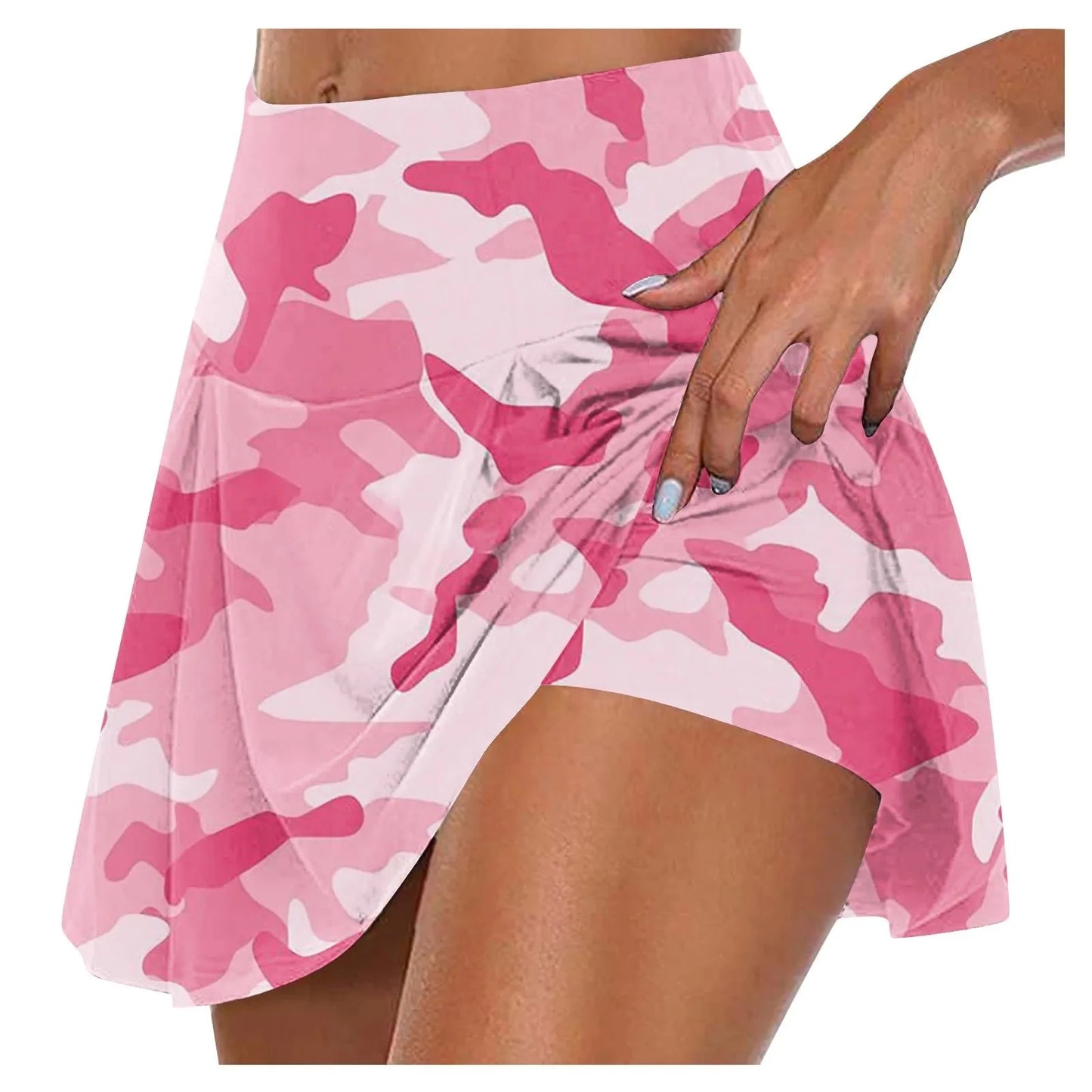 Women'S Athletic Stretchy Pleated Tennis Skirts Run Yoga GlowCart
