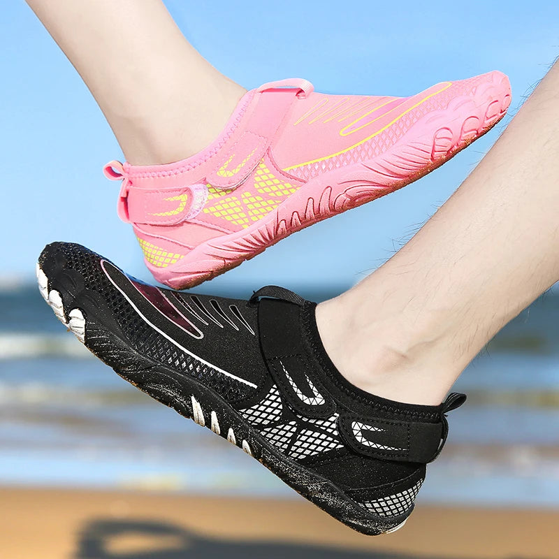 Swimming Shoes Men Beach Aqua Shoes Women Quick Dry Barefoot Upstream Surfing Slippers Hiking Water Shoes Wading Unisex Sneakers GlowCart
