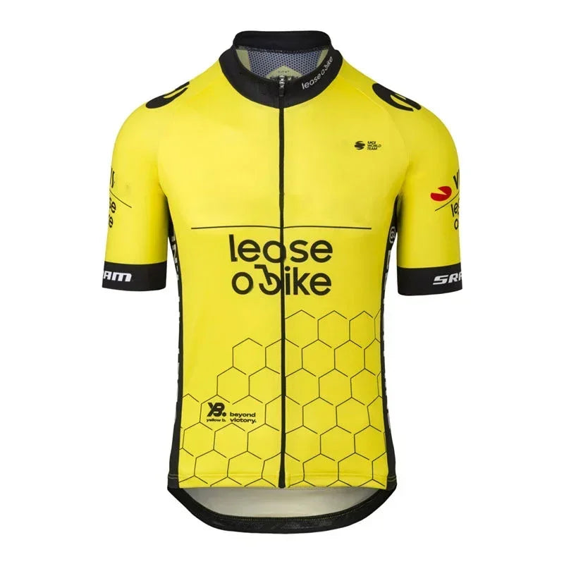 Team 2025 Men's Cycling Clothing Summer Bicycles Jersey Sets Mountain Bike Bib Shorts Triathlon Maillot Shirts Ciclismo GlowCart