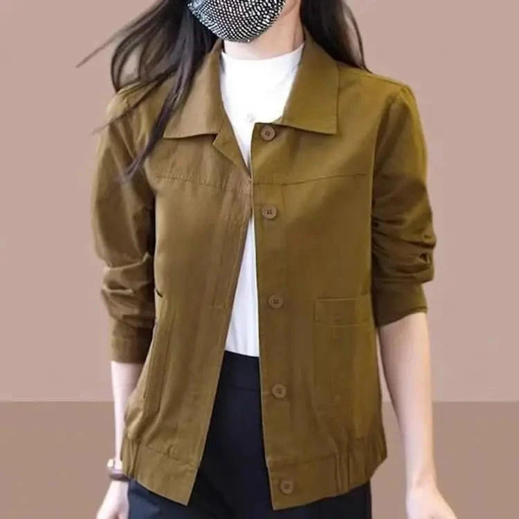 Spring Summer Women Thin Short Jacket Mother Fashion GlowCart