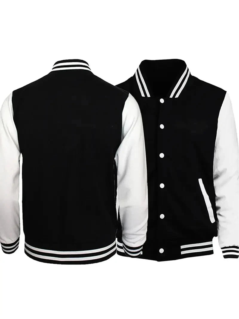 Unisex Women's Men Baseball Jacket Autumn Winter Coats GlowCart