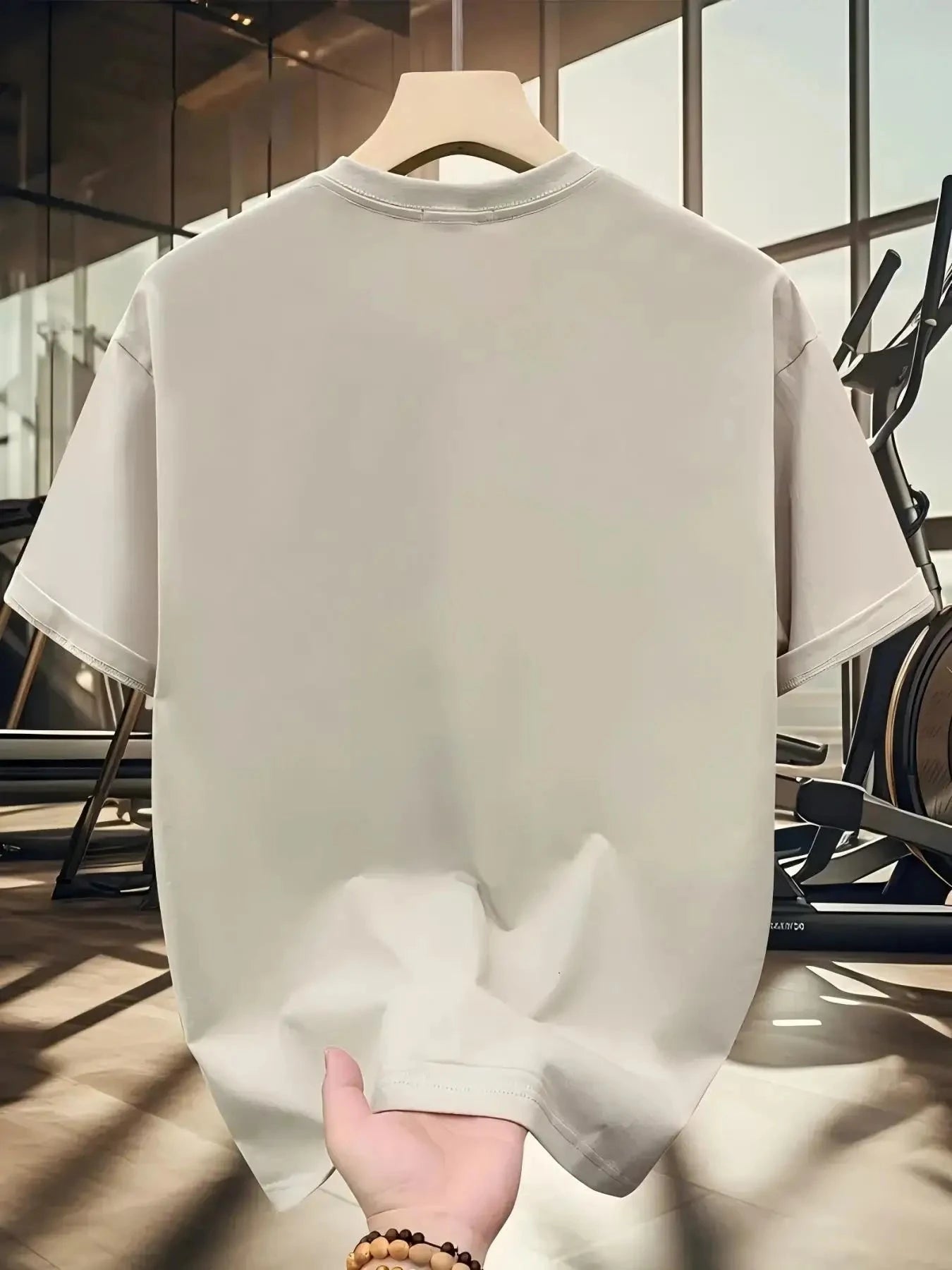 Men's summer 100% pure cotton fashionable casual sports GlowCart