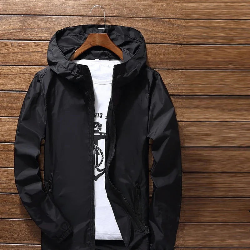 S-7XL Windproof Quick Dry Coat Ultra-Light Waterproof Jacket GlowCart