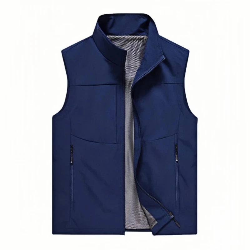 Men‘s Vests Casual Winter Fleece Warm Waistcoats Fashion GlowCart
