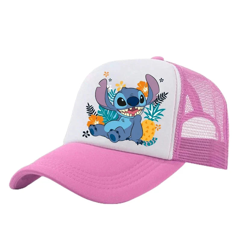 Stitch Baseball Cap For Boys And Girl, Adjustable Protection GlowCart