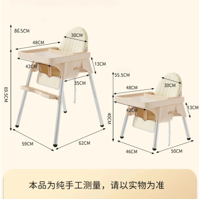 Baby dining chair portable children's dining table chair seat hotel restaurant simple home baby dining table GlowCart