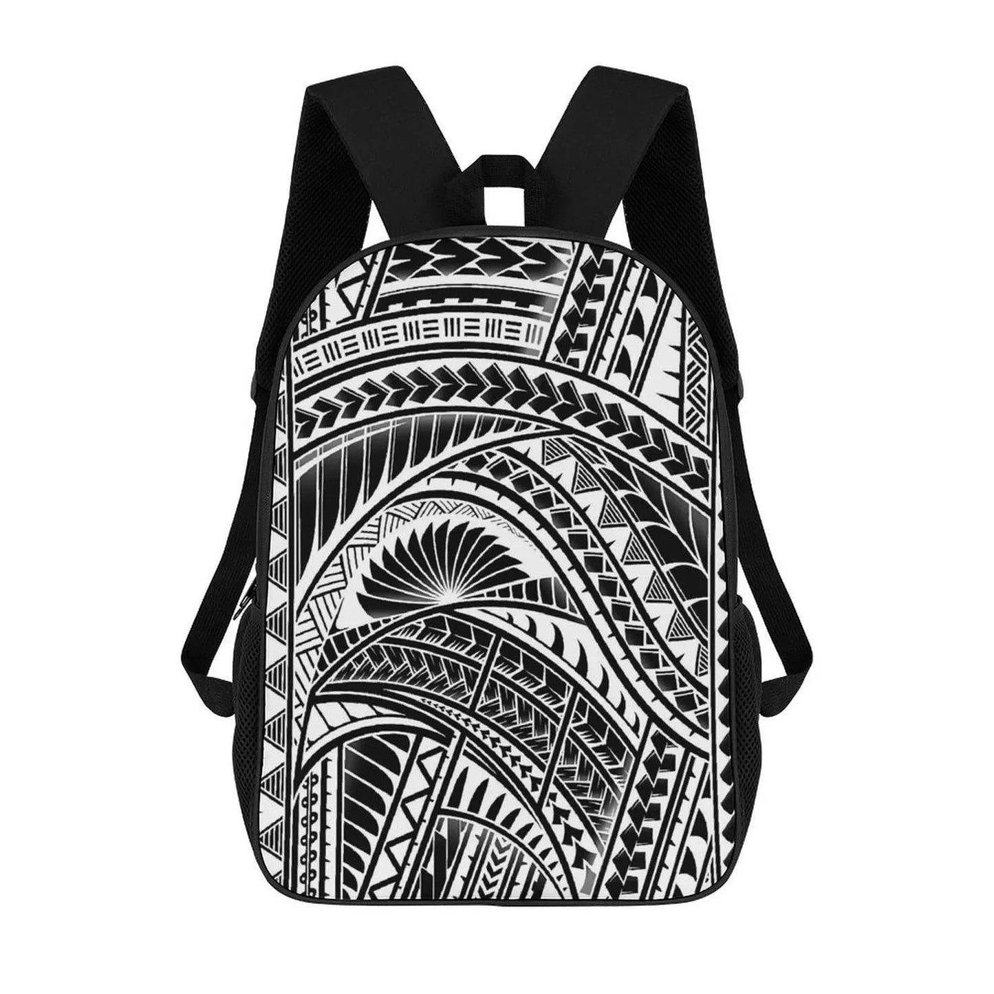 Artistic Polynesian Backpack Teens Adults School Laptop GlowCart