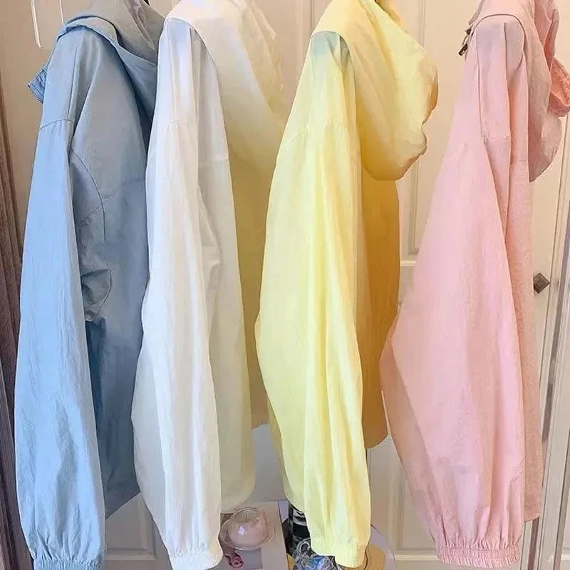 Women Jacket Waterproof Windbreaker Jackets Female Hooded GlowCart