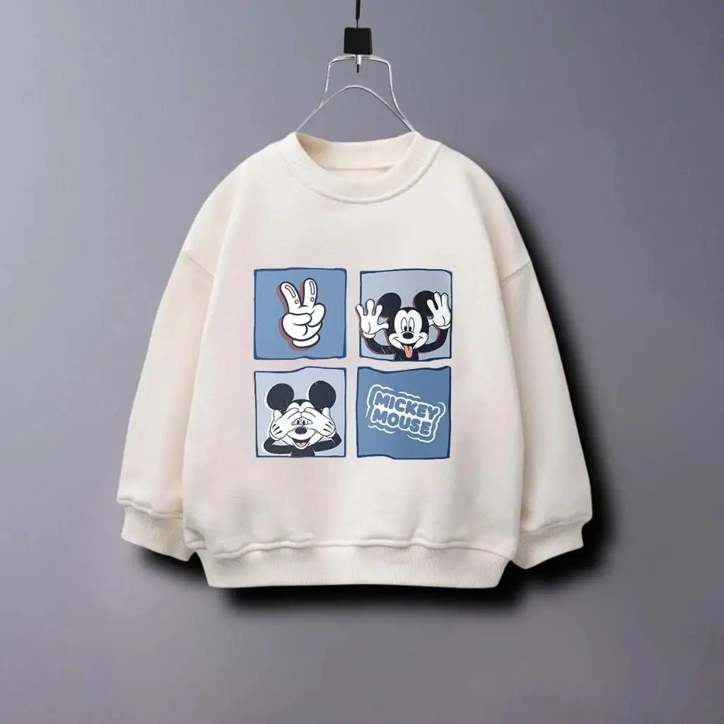 Trendy Design Kids Clothes Long Sleeve Tops Hoodie For Baby Boy Autumn Clothing Disney Cartoon Fashion Children's Sweatshirt GlowCart