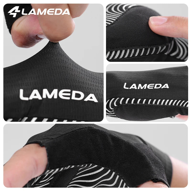 LAMEDA Cycling Gloves Half Finger Men and Women Mountain Bike Sports Gloves Cycling Accessories Breathable MTB Road Bike Gloves GlowCart