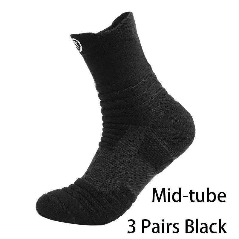 3/6 Pairs Sports Socks For Man High Quality Comfortable Breathable Basketball Short Socks Casual Fashion Low-cut Ankle Socks GlowCart