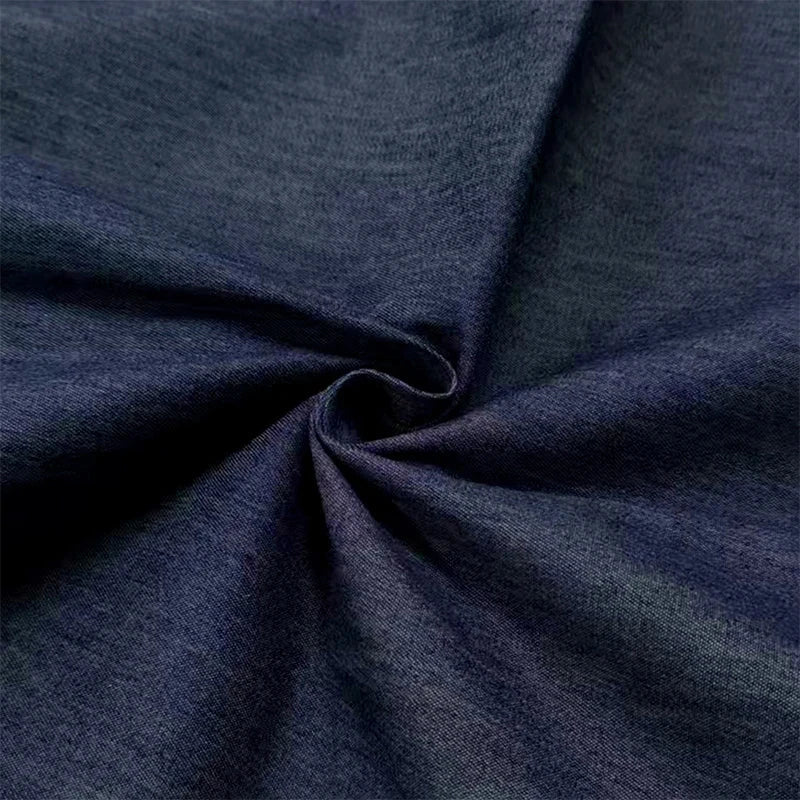 2025 New Fashion Imitation Denim H-Line High Waist Skirts Spring Summer Loose Solid Color Pockets Maxi Skirt For Women GlowCart