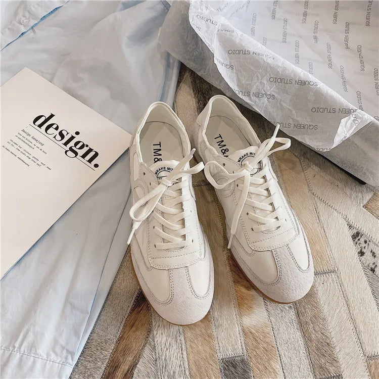 Women's Sneakers White Platform Woman Flats Sports Shoes Female Lightweight Vulcanized Shoes Ladies Casual Comfortable Trainers GlowCart
