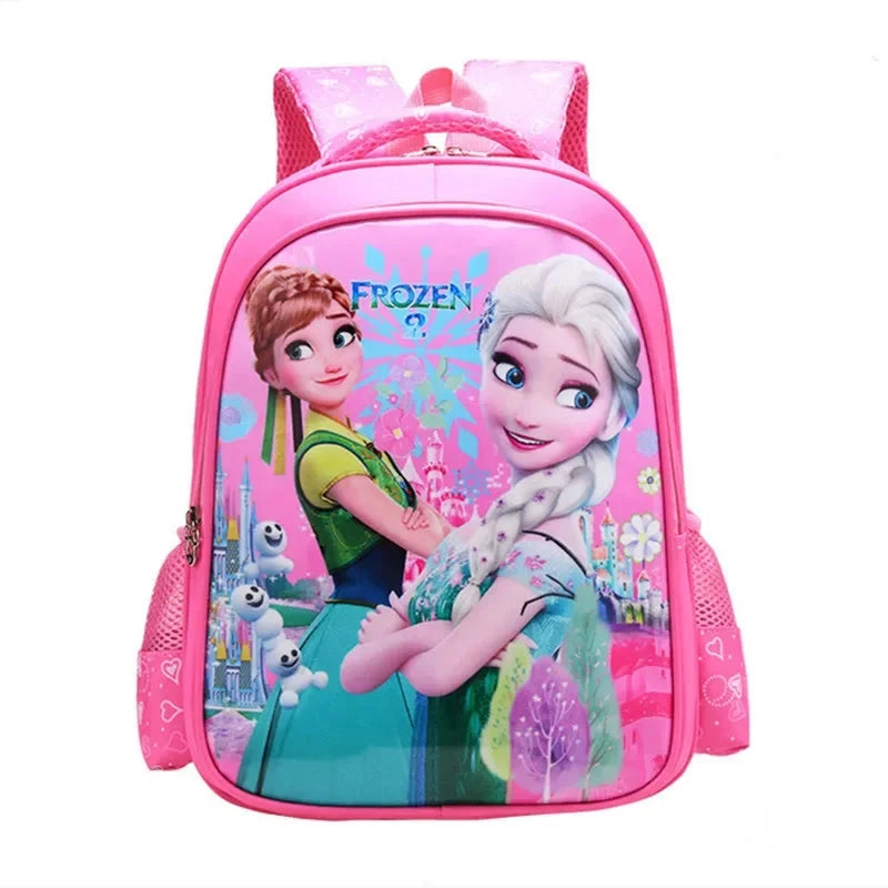 Elsa Anna Princess School Bag for Girls Frozen Children Backpacks Kids Shoulders Bag GlowCart